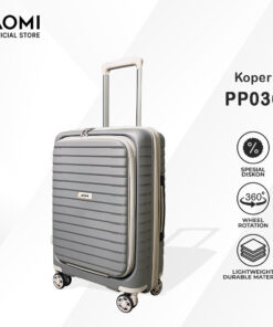 Produsen/Distributor/Supplier/Penyedia/Jual Koper Kabin & Bagasi 20 & 24 Inch – Bahan PP Premium, Ringan, Kuat, Anti Pecah, Roda 360° (PP036)