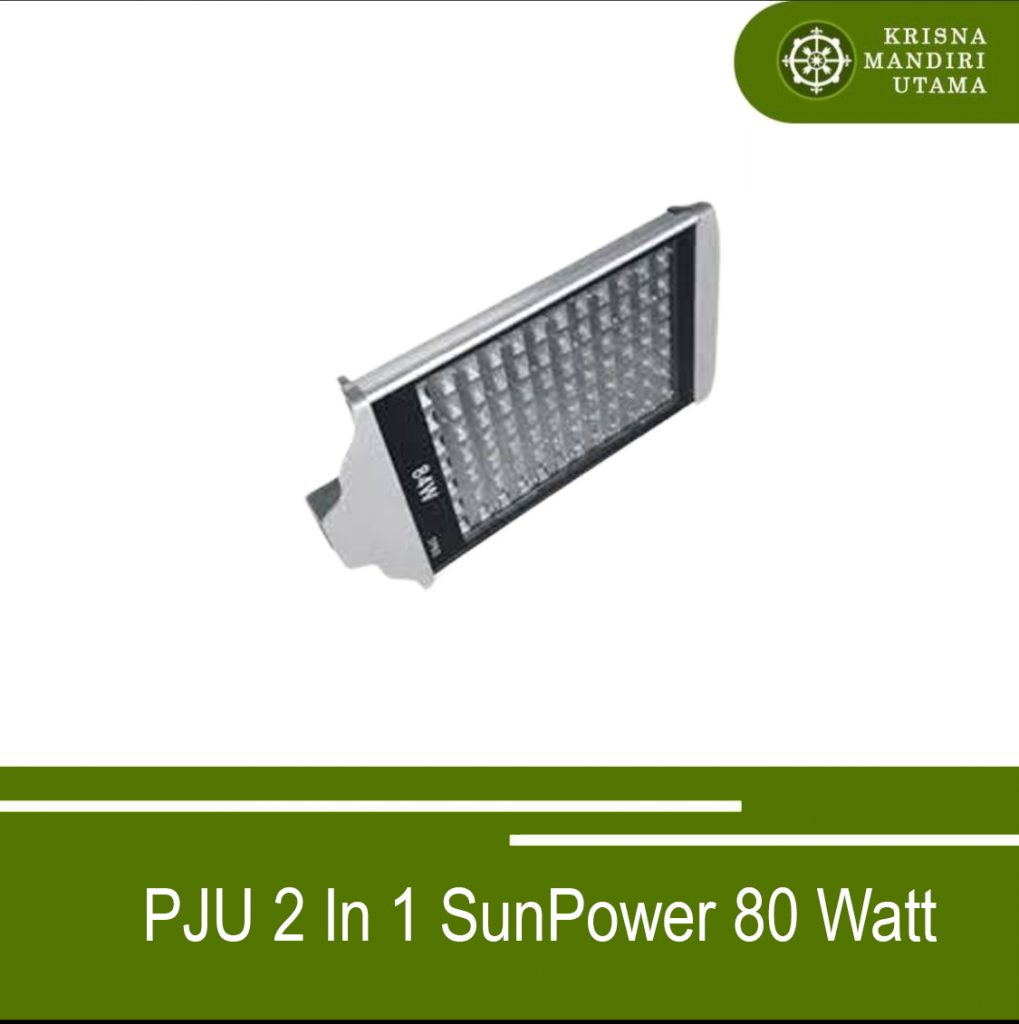 Produsen/Distributor/Supplier/Penyedia/Jual PJU Tenaga Surya Konvensional 80 Watt – Solusi Penerangan Jalan Hemat Energi dan Handal