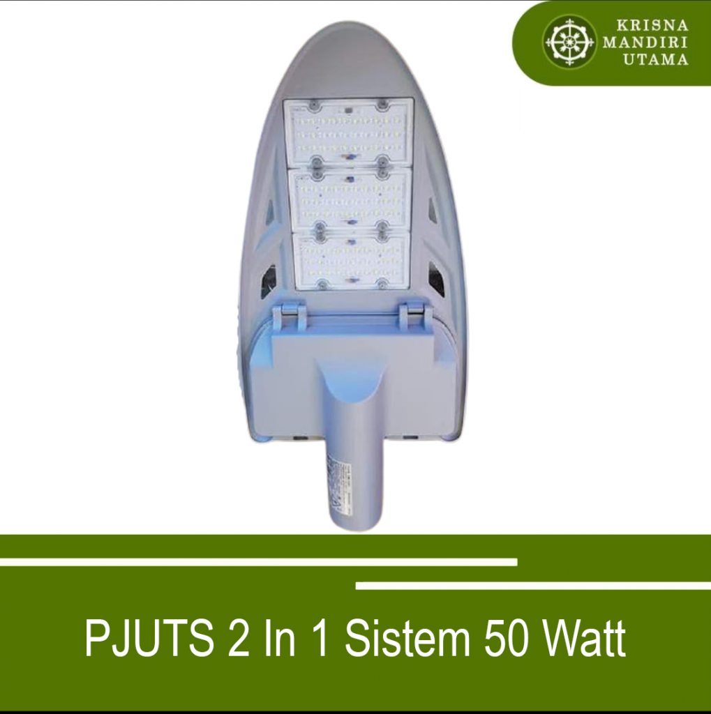 Produsen/Distributor/Supplier/Penyedia/Jual PJUTS 2 In 1 Sistem 50 Watt