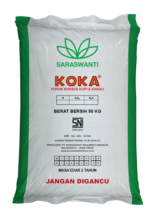 Produsen/Distributor/Supplier/Penyedia/Jual KOKA – Pupuk Slow Release untuk Kopi & Kakao yang Efisien, Hemat, dan Ramah Lingkungan