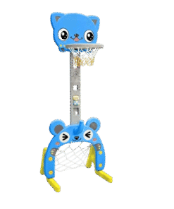 Produsen/Distributor/Supplier/Penyedia/Jual Tiang Basket Motif Anjing M1501 Biru