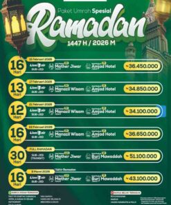 Paket Umroh Spesial Ramadan 1447 H / 2026 M