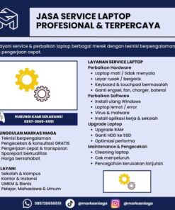 Jasa Service Laptop Profesional & Terpercaya – Markas Niaga