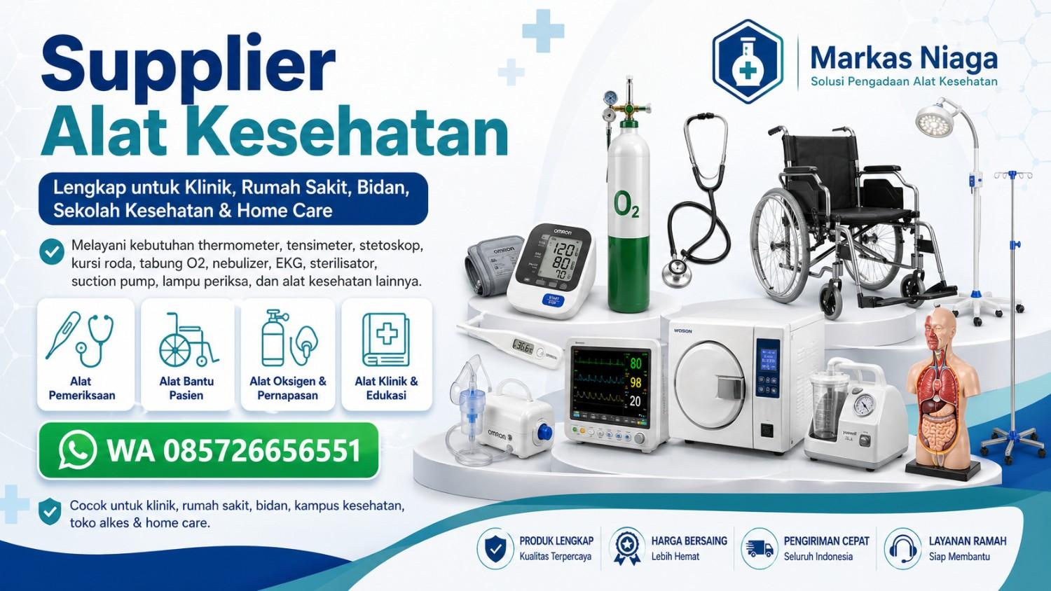 Supplier Alat Kesehatan Lengkap untuk Klinik & Rumah Sakit | Markas Niaga