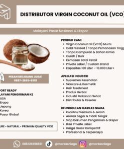 Distributor Virgin Coconut Oil (VCO) Terpercaya – Solusi Minyak Kelapa Murni Berkualitas Premium