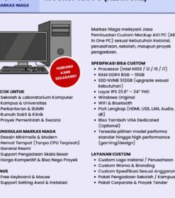Distributor Custom AIO PC Harga Pabrik untuk Solusi Komputer Hemat dan Berkualitas Tinggi