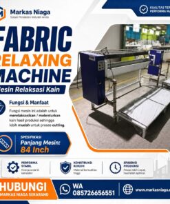 Produsen/Pabrik/Supplier/Jual Fabric Relaxing Machine / Mesin Relaksasi Kain 84 Inch
