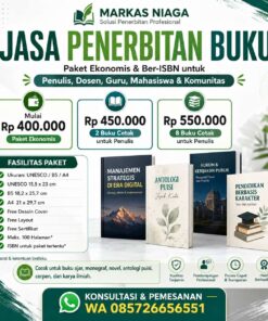 Jasa Paket Penerbitan Buku Murah: Free Layout, Cover, ISBN & Cetak Buku