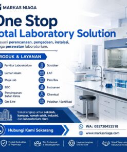 One Stop Total Laboratory Solution | Furnitur Lab, Lemari Asam, BSC, LAF & Chemical - Markas Niaga