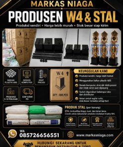 Produsen W4 dan STAL Berkualitas untuk Dudukan Trophy, Siap Kirim ke Seluruh Indonesia