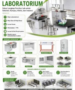 Supplier Furnitur Laboratorium Sekolah, Kampus & Instansi | Markas Niaga