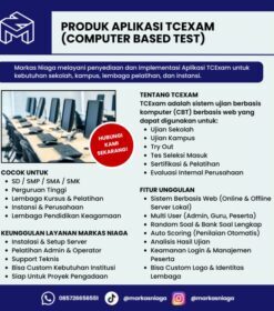 Produsen/Penyedia/Supplier/Distributor/Jual TCExam untuk Sekolah – Solusi Ujian Online Modern, Aman, dan Efisien