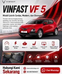 Jual VinFast VF 5 Mobil Listrik Modern dan Ekonomis | Markas Niaga