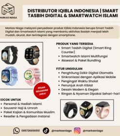 Distributor Asbih Digital Ring iQibla Original dengan Fitur Zikir Otomatis, Smart Counter, dan Desain Cincin Modern Islami di Indonesia