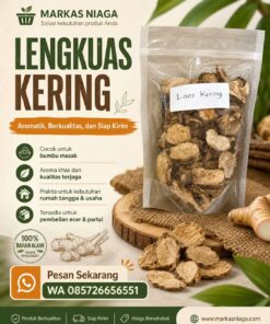 Supplier Lengkuas Kering (Laos Kering) Berkualitas – Praktis, Aromatik, dan Tahan Lama