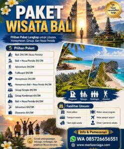 Paket Wisata Bali Lengkap: Honeymoon, Group, Adventure & Nusa Penida | Markas Niaga