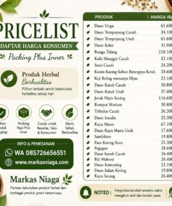 Supplier Produk Herbal Kering Berkualitas untuk Reseller, Toko Herbal, Konsumen & Kebutuhan Grosir