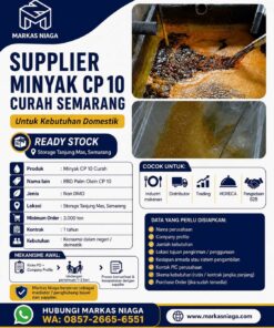 Supplier RBD Palm Olein CP10 Semarang untuk Pengadaan Minyak Curah Domestik