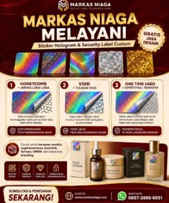 Jasa Cetak Stiker Hologram Custom untuk Keamanan Produk