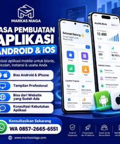 Jasa Pembuatan Aplikasi Android & iOS untuk Bisnis, Sekolah & Instansi