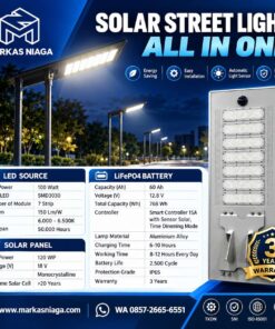 Supplier Lampu PJU Tenaga Surya All in One 100 Watt
